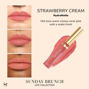 Strawberry Cream HydraMatte LipSense